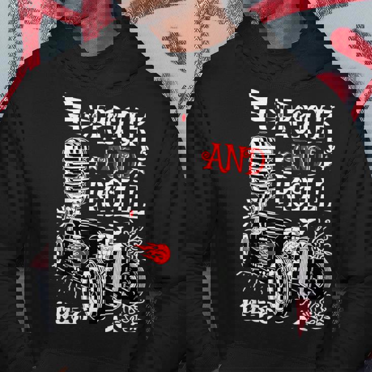 ロカビリー ヴィンテージ 50年代 Music Doo Wop レトロ ロックンロール パーカー 面白い贈り物