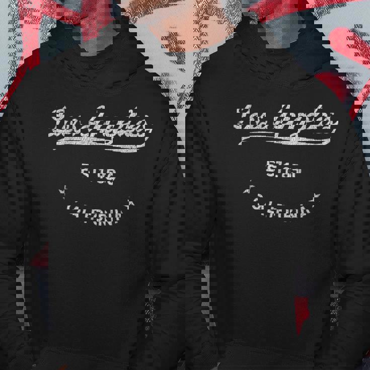 ロサンゼルス カリフォルニア 旅行 お土産 ヴィンテージ ロサンゼルス パーカー 面白い贈り物