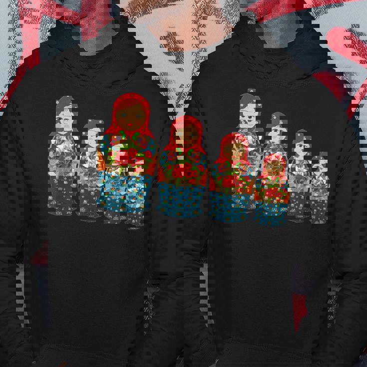 ロシアの人形 ロシアのマトリョーシカ フィギュア パーカー 面白い贈り物