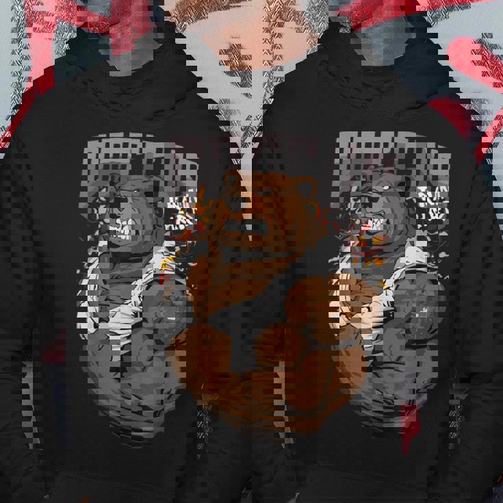 ロシアンベア ジム ストロングベア 動物 ロシア 国立動物 パーカー 面白い贈り物