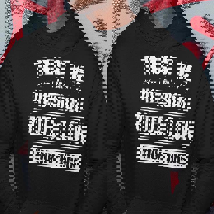 ロデオクラウンアイデアトラストプロフェッショナルロデオクラウン パーカー 面白い贈り物