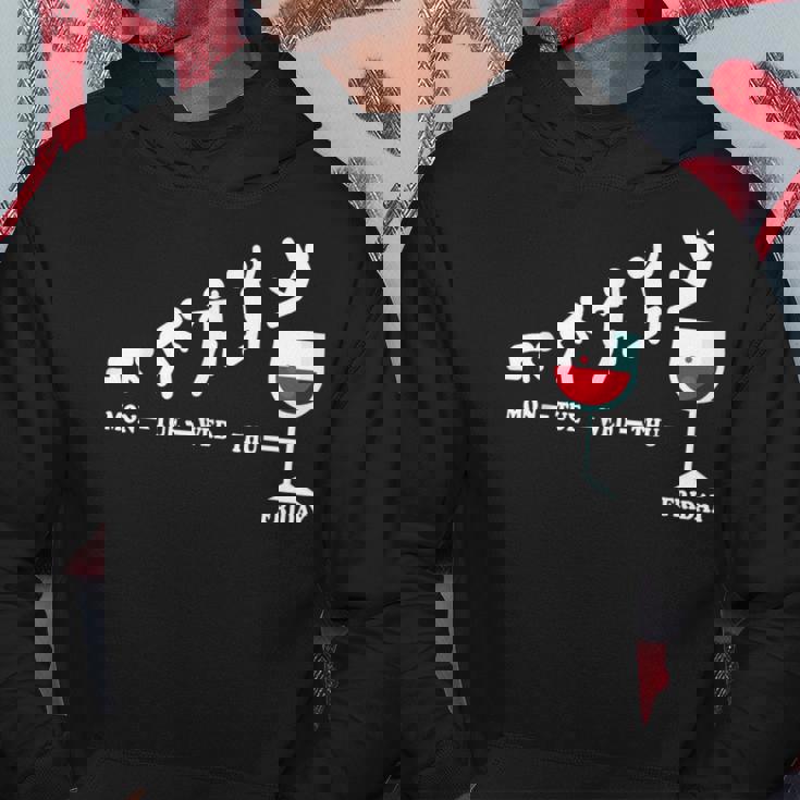 ワインフライデー ワインウィーク ウィークエンド ワイン好き パーカー 面白い贈り物