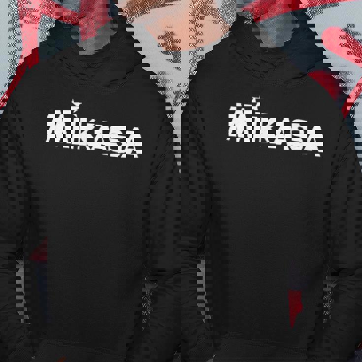 ワンポイントロゴ Wh プリント バレーボール パーカー 面白い贈り物