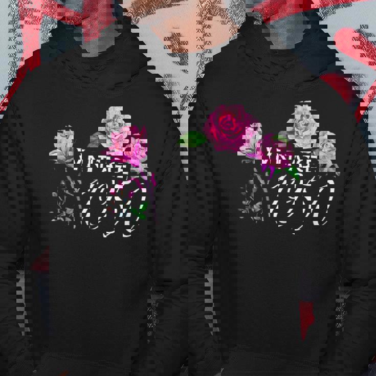 ヴィンテージ 1950 ピンクローズ 75歳 75歳 誕生日 母の日 パーカー 面白い贈り物