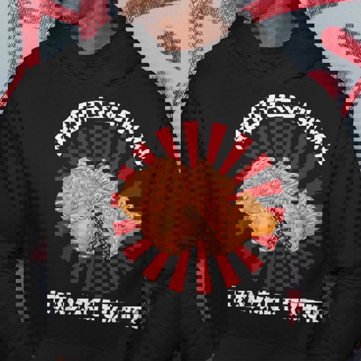 ヴィンテージ たい焼き プロ仕様 たい焼き喰い 和風 パーカー 面白い贈り物