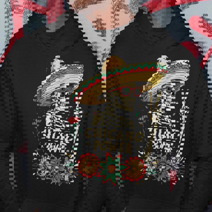 ヴィンテージ チカーノ Día De Los Muertos パーカー 面白い贈り物