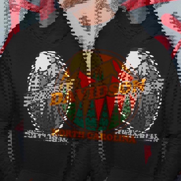 ヴィンテージ ハーレーダビッドソン ノースカロライナマウンテン ハイキングプリント パーカー 面白い贈り物