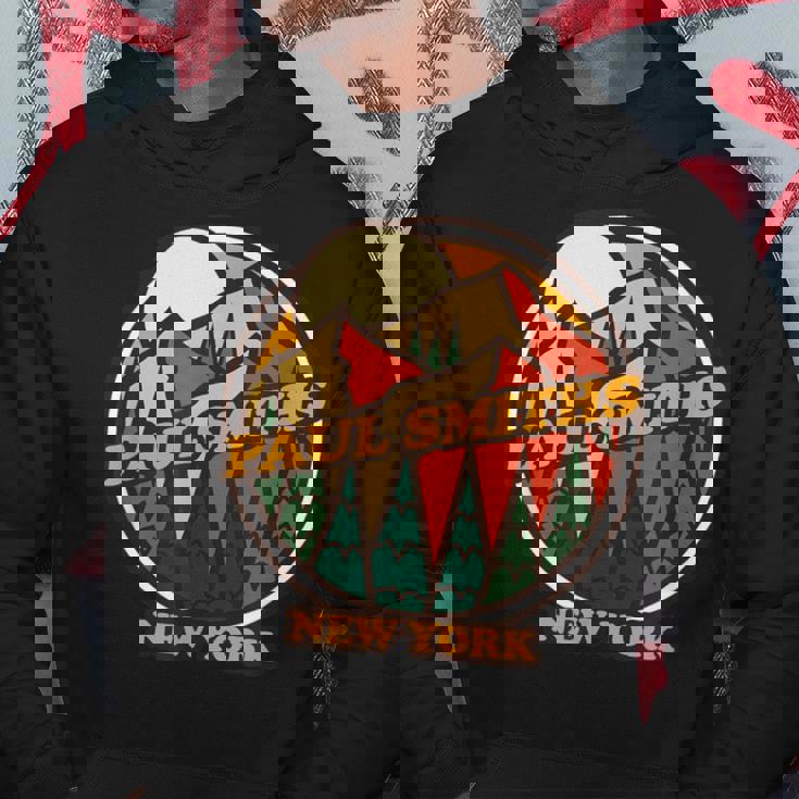 ヴィンテージ ポール・スミス ニューヨークマウンテン ハイキング お土産プリント パーカー 面白い贈り物