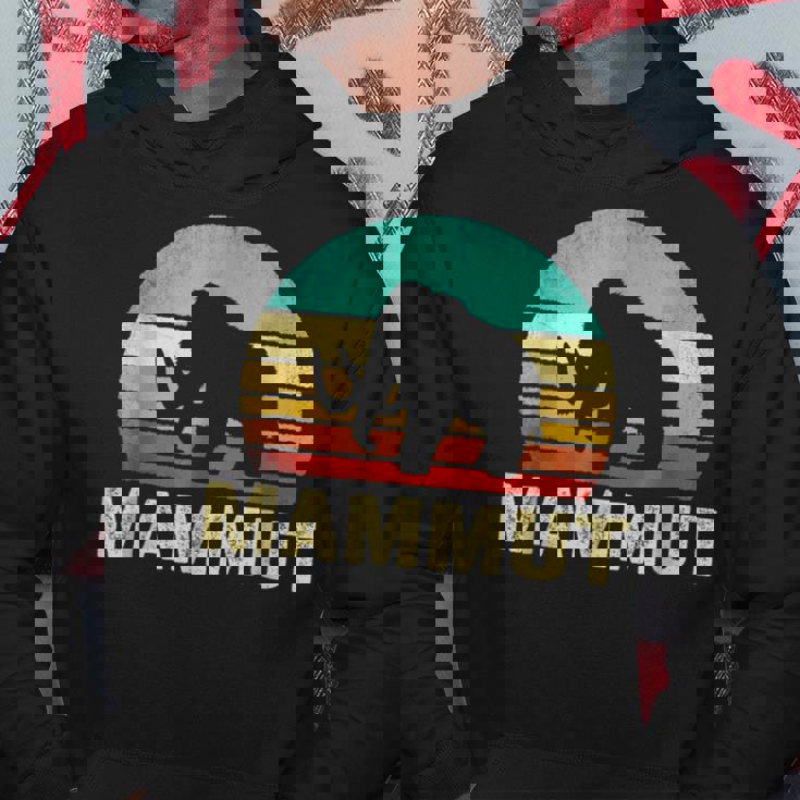 ヴィンテージ マムット サンセット レトロ パーカー 面白い贈り物