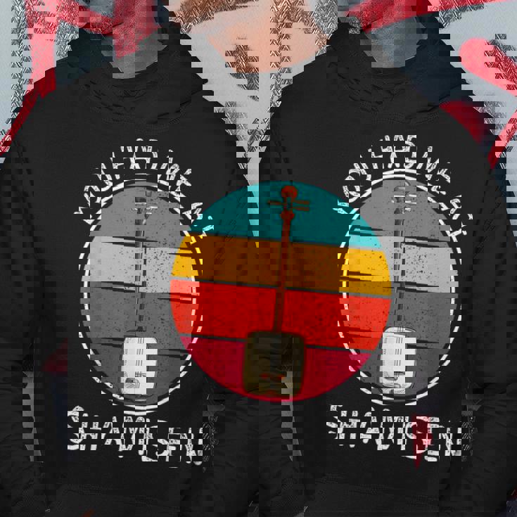 ヴィンテージ 三味線 You Had Me At 三味線 楽器好き パーカー 面白い贈り物