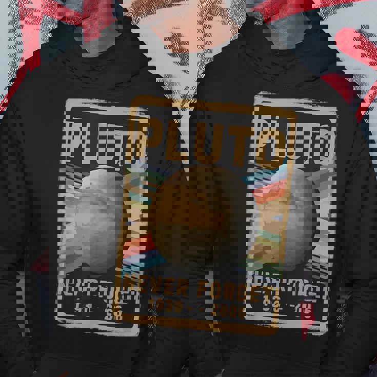 ヴィンテージ 冥王星 Never Forget 2006 天文学 天体物理学 面白い パーカー 面白い贈り物