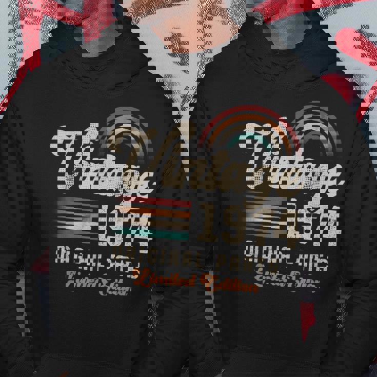 ヴィンテージ1974年、誕生年51年 レトロ パーカー 面白い贈り物