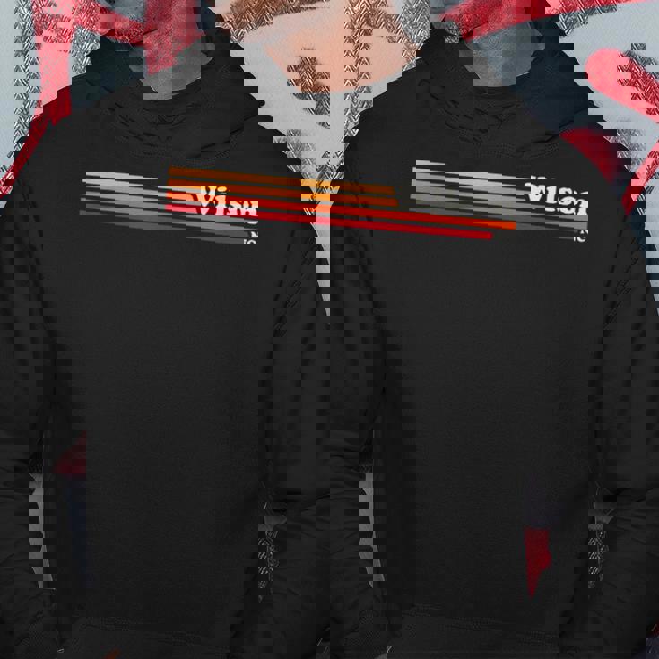 ヴィンテージ1980年代グラフィックスタイルウィルソンノースカロライナ州 パーカー 面白い贈り物