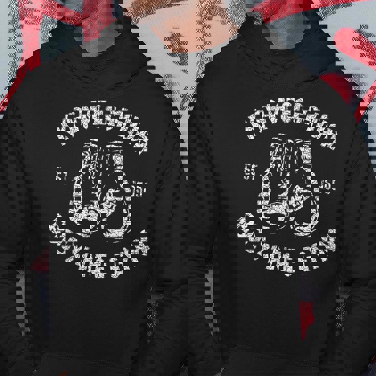 ヴィンテージボクサーkbg鴨川 ボクシングジム Est1950 パーカー 面白い贈り物