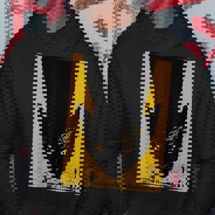 ヴィンテージポスター 黒猫レトロtシャツ パーカー 面白い贈り物