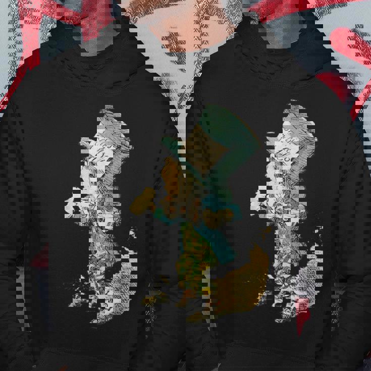 不思議の国のアリス マッドハッター ビンテージイラスト パーカー 面白い贈り物