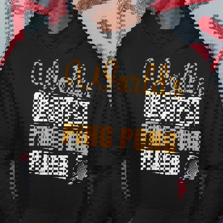 世界で一番大丈夫な卓球選手 パーカー 面白い贈り物