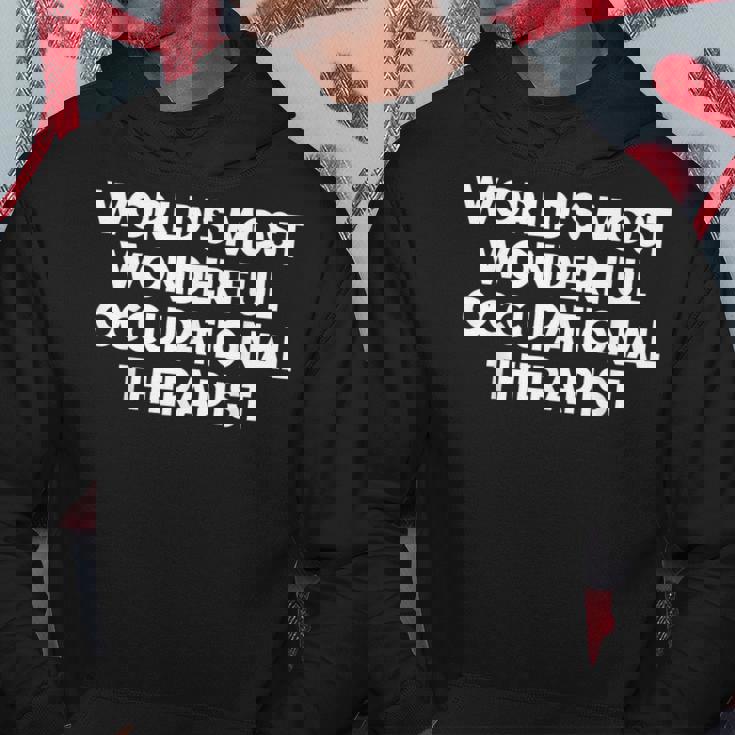 世界で最も素晴らしい作業療法士 パーカー 面白い贈り物