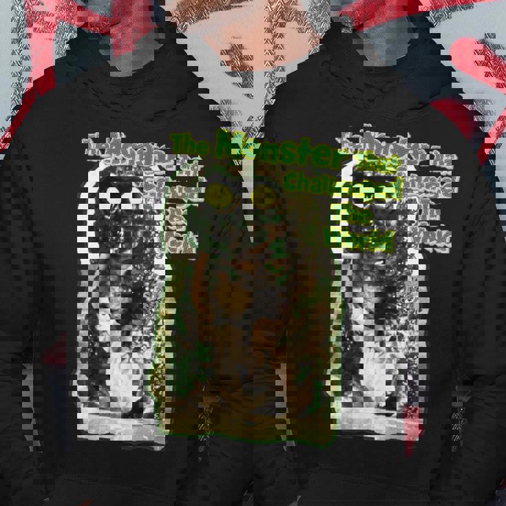 世界に挑んだヴィンテージクラシックホラーモンスター パーカー 面白い贈り物