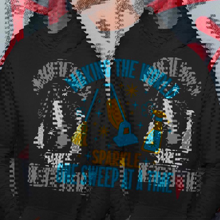 世界を一気に輝かせる 掃除に パーカー 面白い贈り物