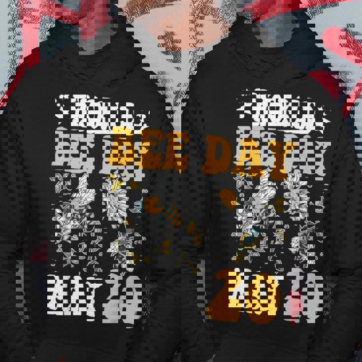 世界ミツバチの日 ミツバチ パーカー 面白い贈り物