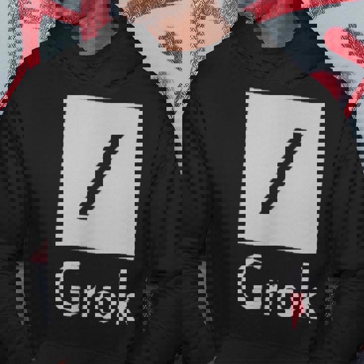 両面 Grok Ai 人工知能研究 パーカー 面白い贈り物