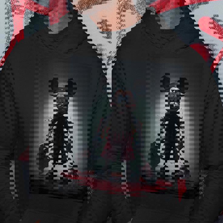 中世の武器 ミッキー怖いホラー パーカー 面白い贈り物