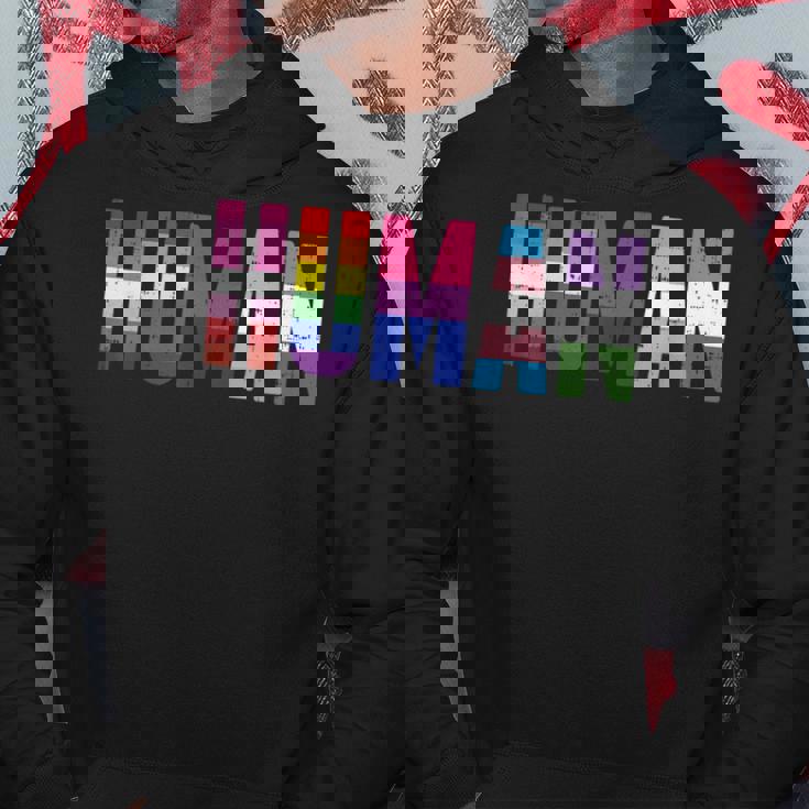 人間のlgbt レズビアン・ゲイ・バイセクシャル トランスジェンダー ジェンダークィア ギフト パーカー 面白い贈り物