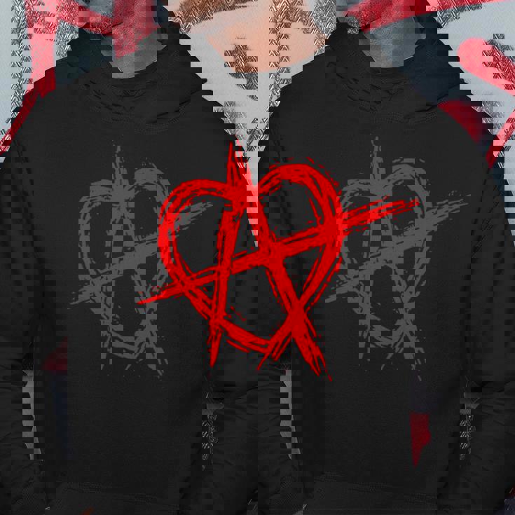 人間関係アナーキー シンボル・ロゴ Ra 恋愛関係アナーキー パーカー 面白い贈り物