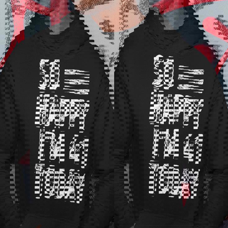 今日で41歳、おめでとう。 パーカー 面白い贈り物