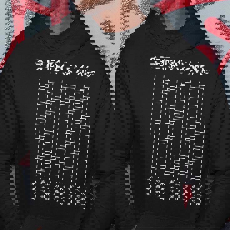 今日何食べようかなー あみだくじの面白ネタ お寿司 あみだくじ ギャグ ジョーク 寿司好き おもしろ パーカー 面白い贈り物