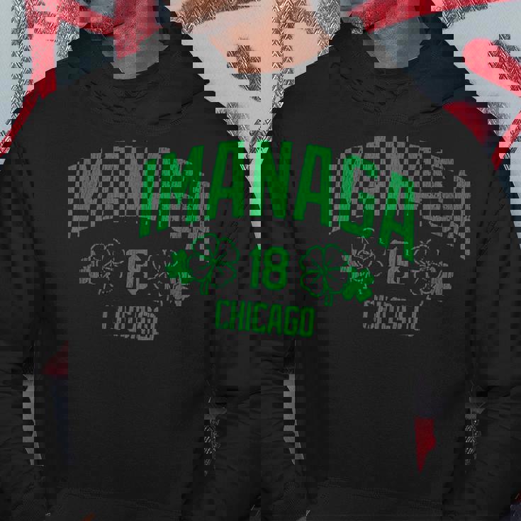 今永昇太 シカゴt Patrick's Day クローバーグリーン パーカー 面白い贈り物