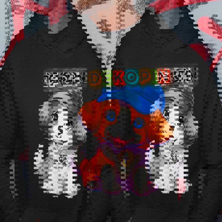 仔犬 野球 Decoy デコピン 愛犬 Kooikerhondje かわいい 人気者 パーカー 面白い贈り物