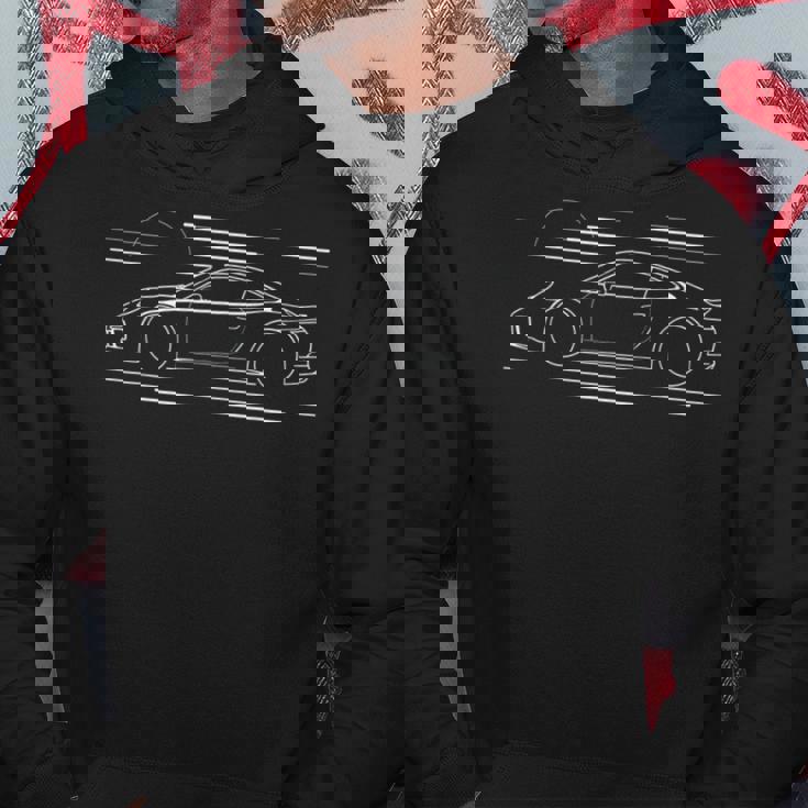 伝説のスポーツカーtシャツ アイコニックな911シルエットデザイン パーカー 面白い贈り物