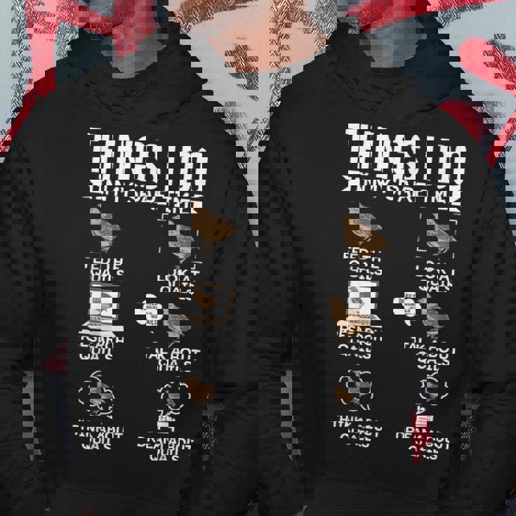 余暇にやること ウズラの鳥狩り ウズラ パーカー 面白い贈り物