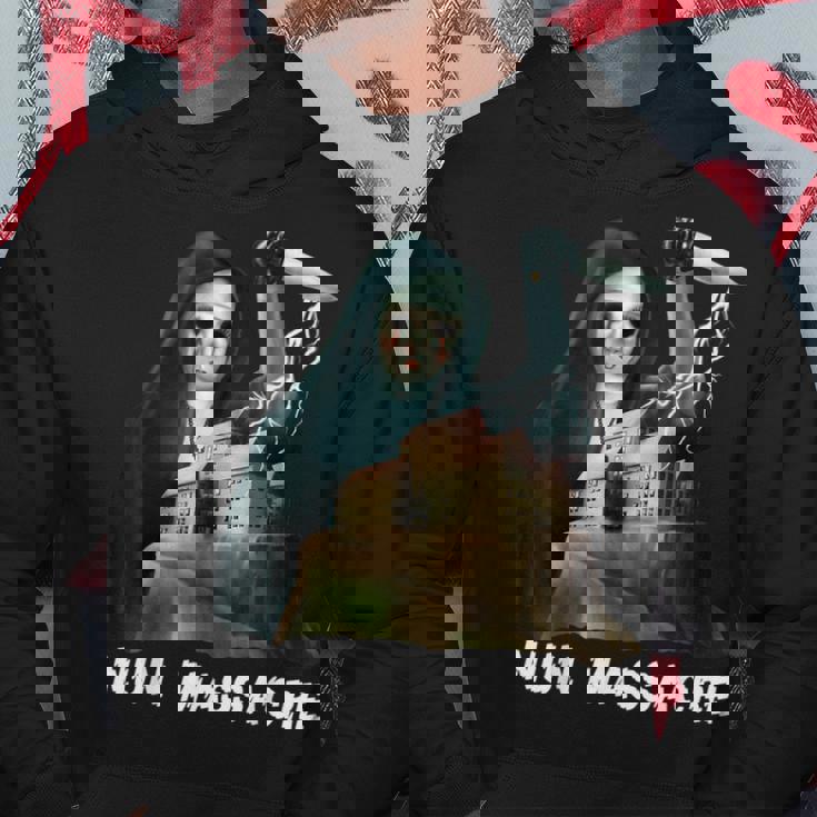 修道女虐殺サバイバルホラーゲームマニアック パーカー 面白い贈り物