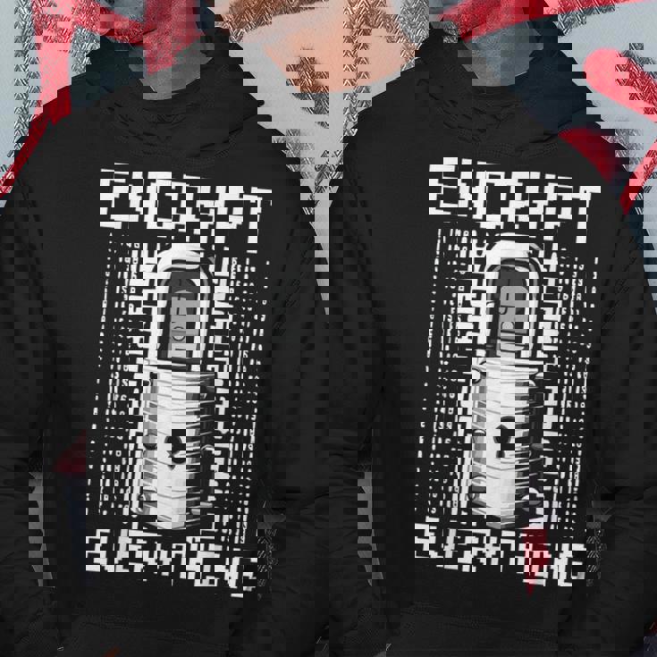 倫理的ハッキング アナリスト 倫理的サイバーセキュリティ Encrypt Everything パーカー 面白い贈り物