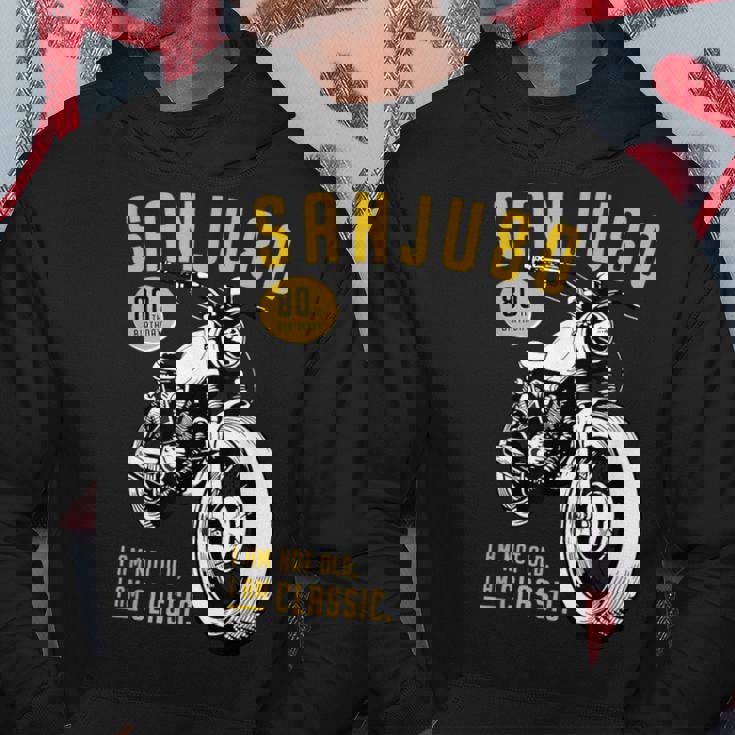 傘寿祝い 車好き 父 男性 おしゃれ クラシックカー 80歳 I'm Not Old I'm Classic パーカー 面白い贈り物