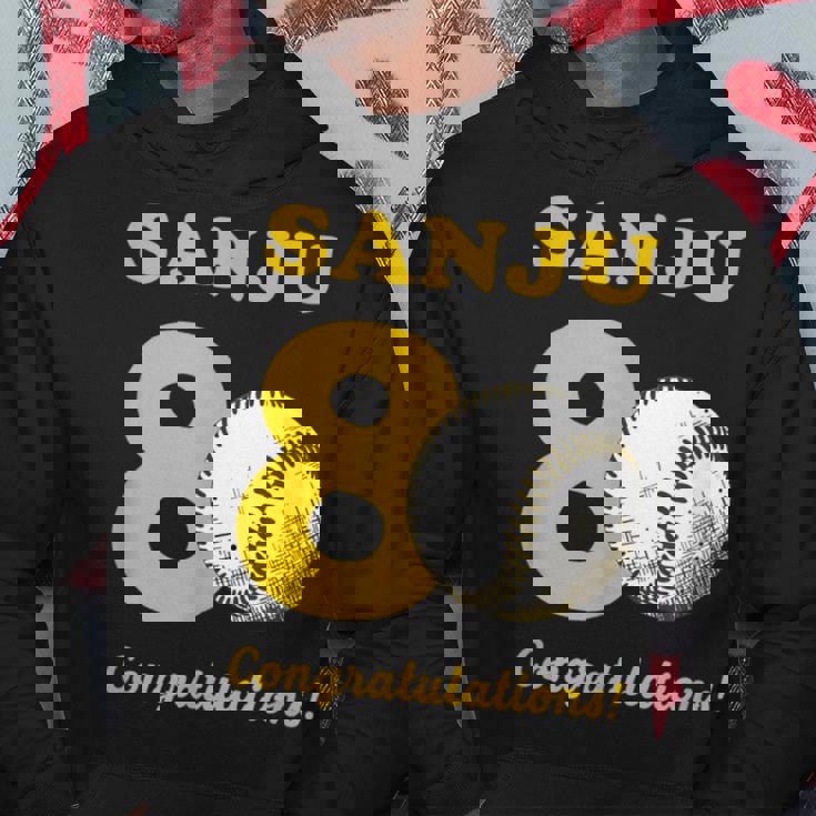 傘寿祝い 野球好き 父 男性 父の日 おしゃれ 野球 80歳 誕生日 パーカー 面白い贈り物