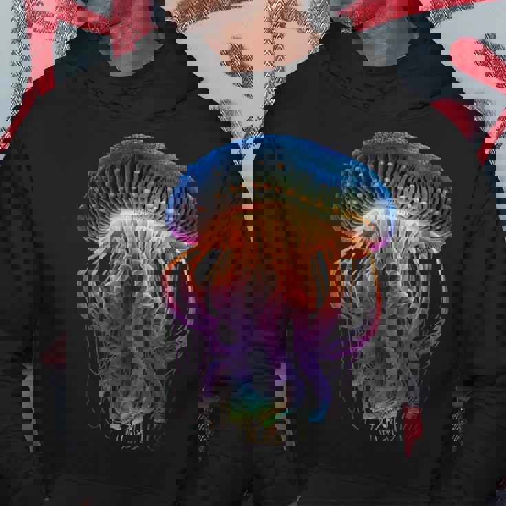 光るクラゲ パーカー 面白い贈り物