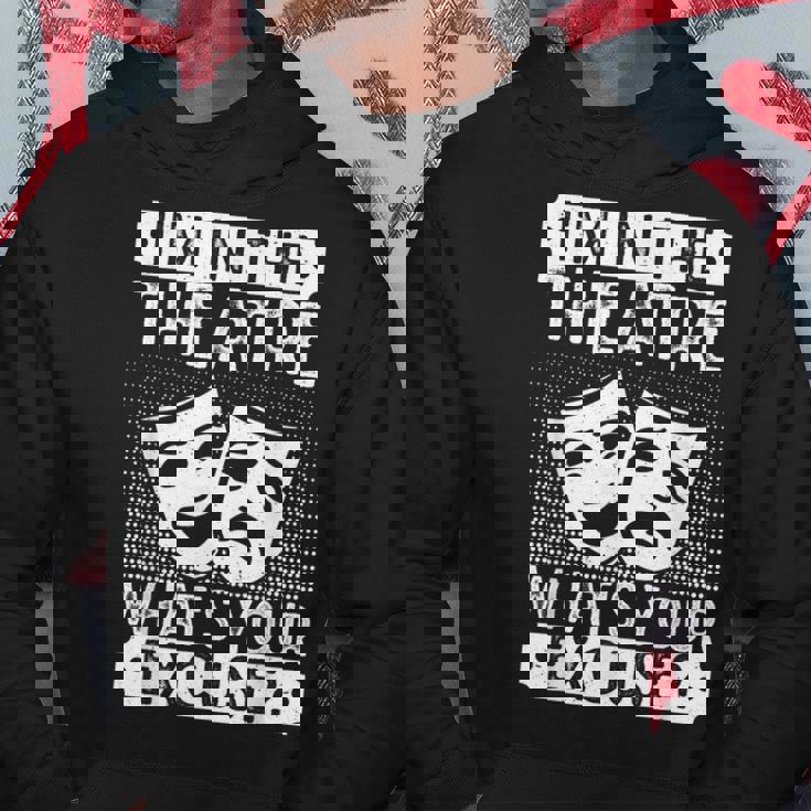 劇場 What´S Your Excuse 俳優ミュージカル劇場 パーカー 面白い贈り物