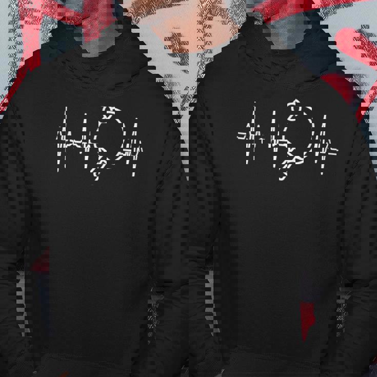 卓球ハートビートピンポン パーカー 面白い贈り物