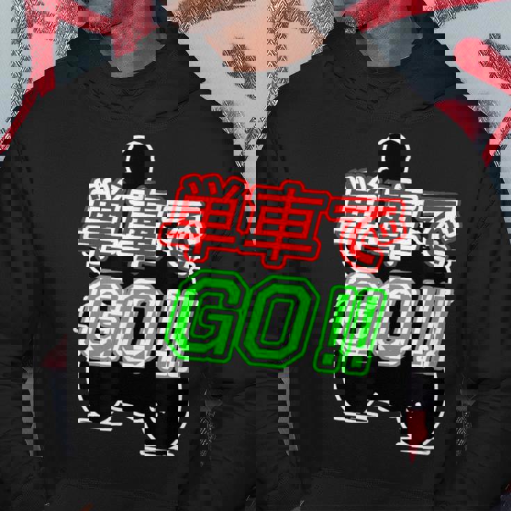 単車で Go （バイクで行こう）ゴー！【変なtシャツ屋さん】バイカー ツーリング ウェア メッセージ デザイン パーカー 面白い贈り物