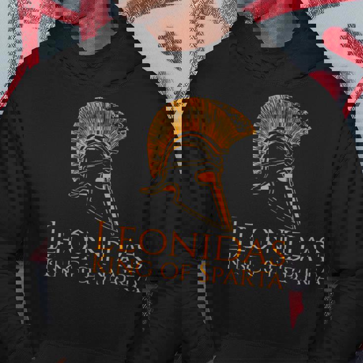 古代ギリシャtシャツ-レオニダス王スパルタの王 パーカー 面白い贈り物