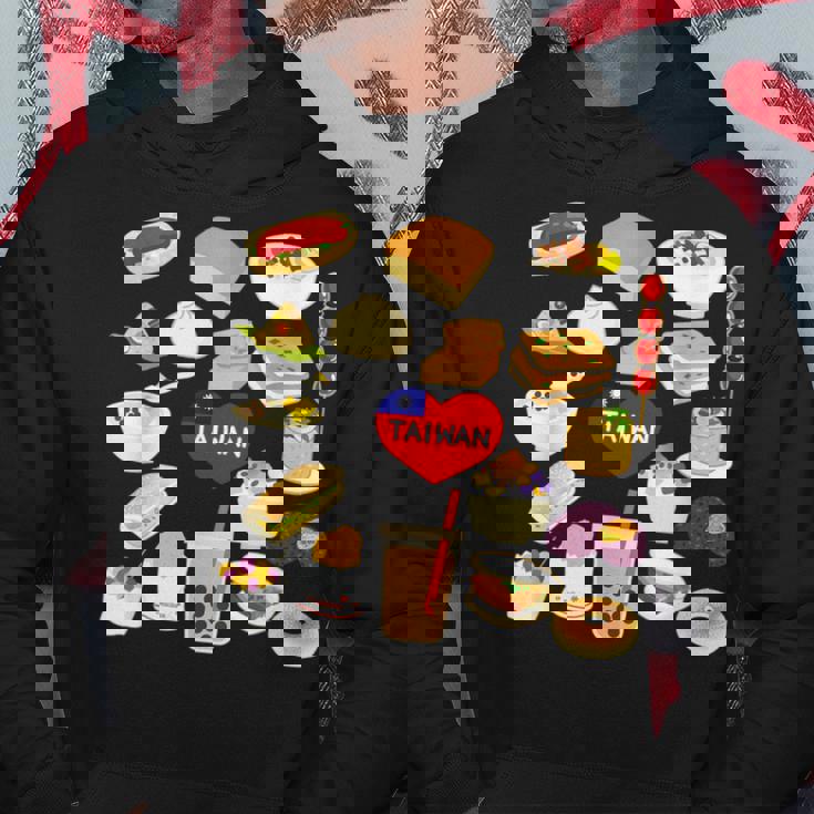 台湾の味 グルメ 国旗 ローカルフード パーカー 面白い贈り物