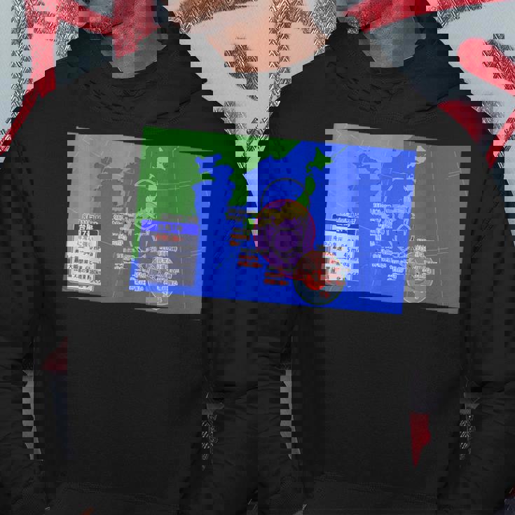 台風情報デザイン パーカー 面白い贈り物