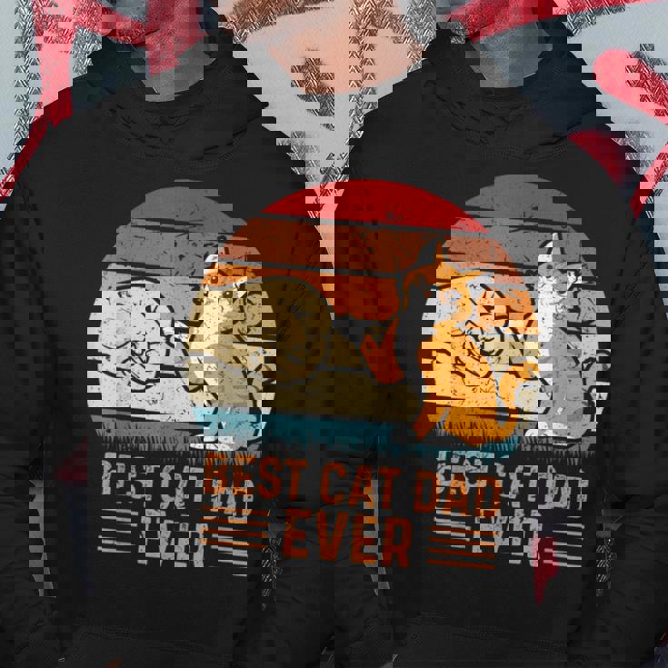 史上最高の猫のお父さん パーカー 面白い贈り物