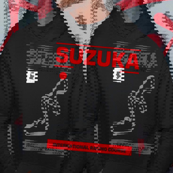 名サーキット概要 鈴鹿トラックレースファンカーレース パーカー 面白い贈り物