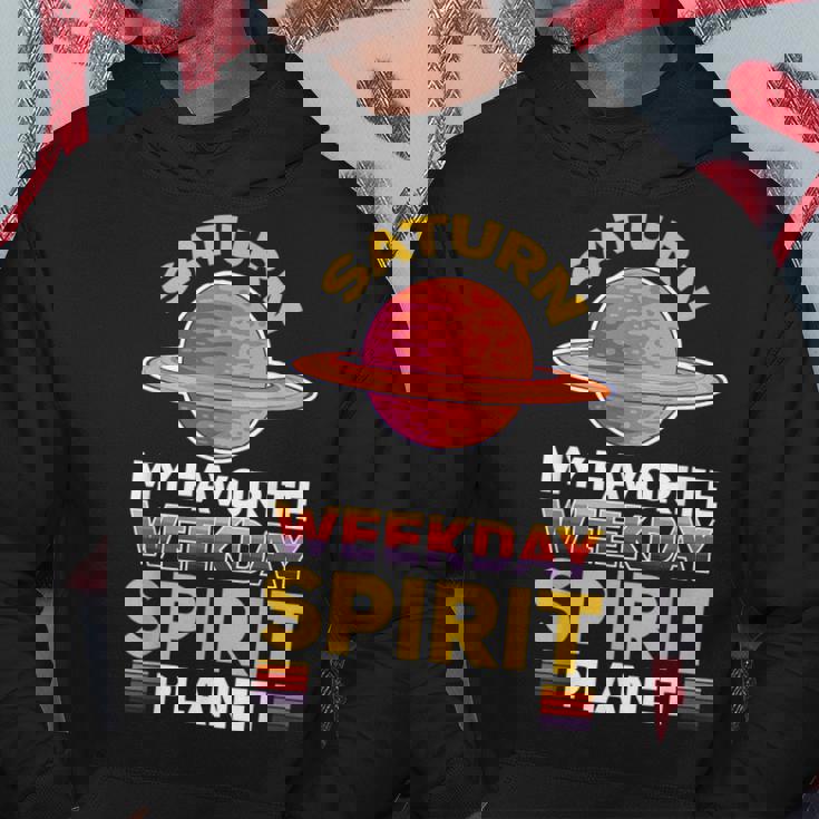 土星 惑星 土星の環 Weekday パーカー 面白い贈り物