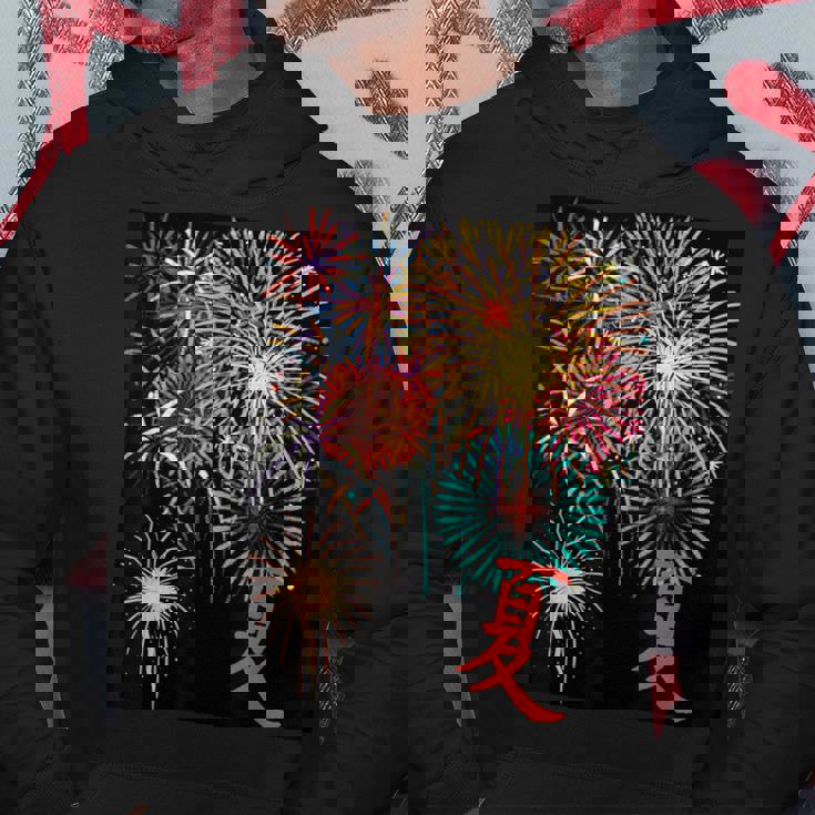 夏だね！花火だ！ パーカー 面白い贈り物